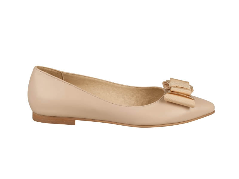 Balerini piele nude Fundita Dubla Versil N84 -  Orice culoare