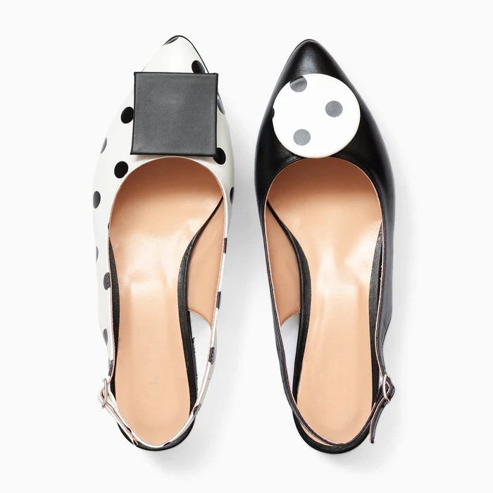 Balerini asimetrici decupati piele buline D42 - orice culoare