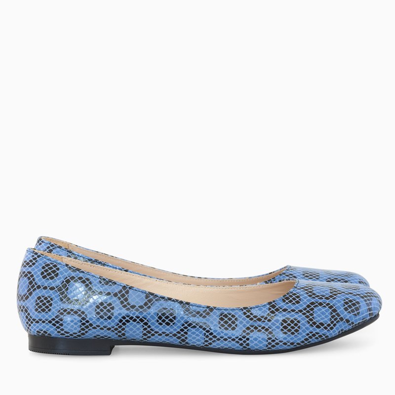 Balerini Piele Albastru Wendy D17- orice culoare