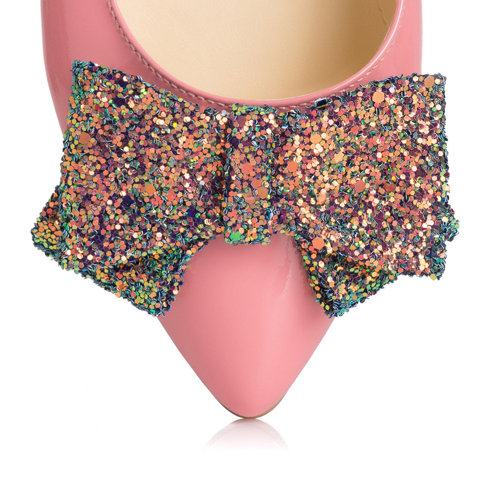 Balerini Piele Verde Decupat Verona L4 - orice culoare