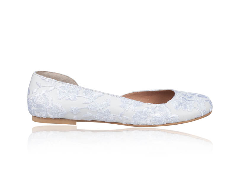 Balerini mireasa N12 White - orice culoare