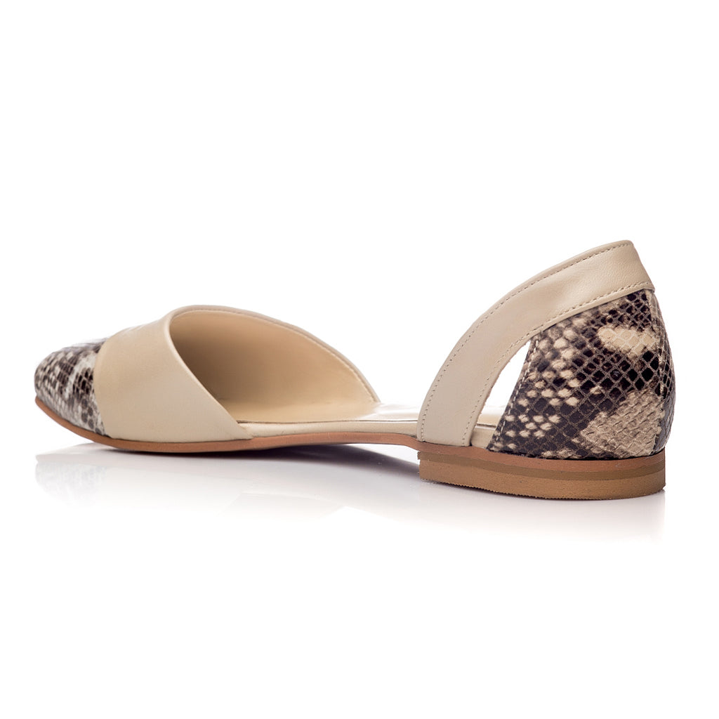 Balerini piele Snake Glamour C5 - orice culoare