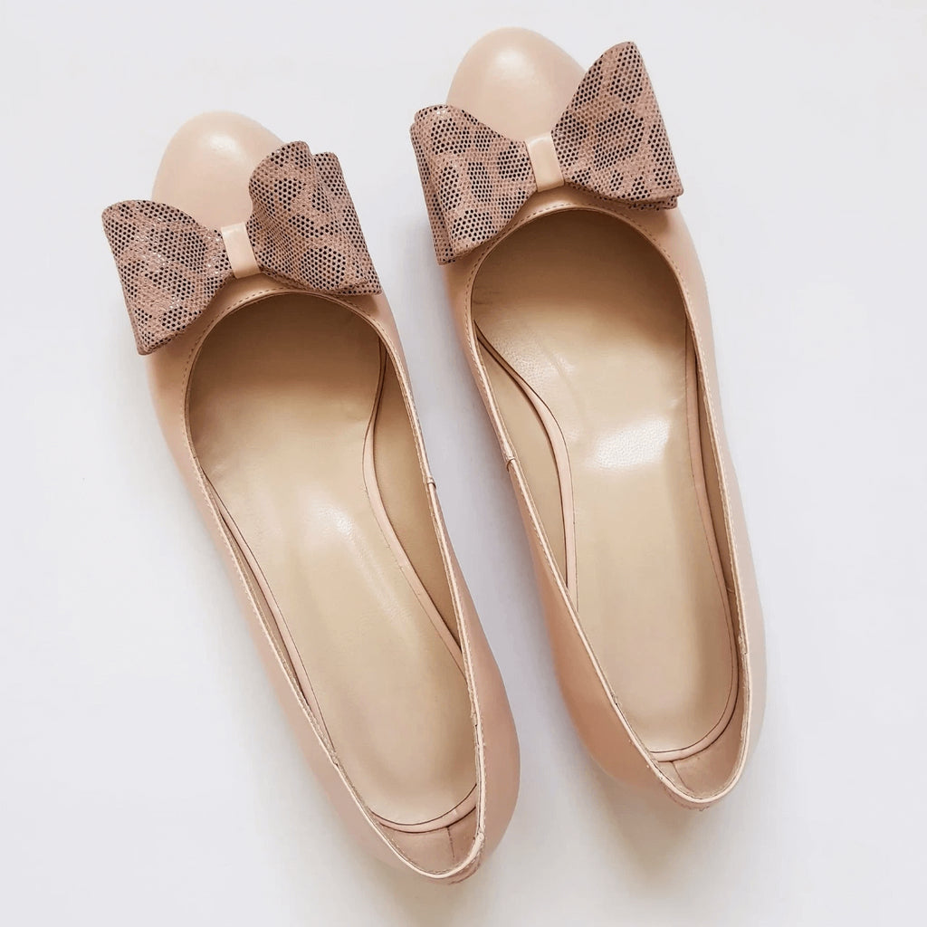 Balerini din piele naturala nude D27 - orice culoare
