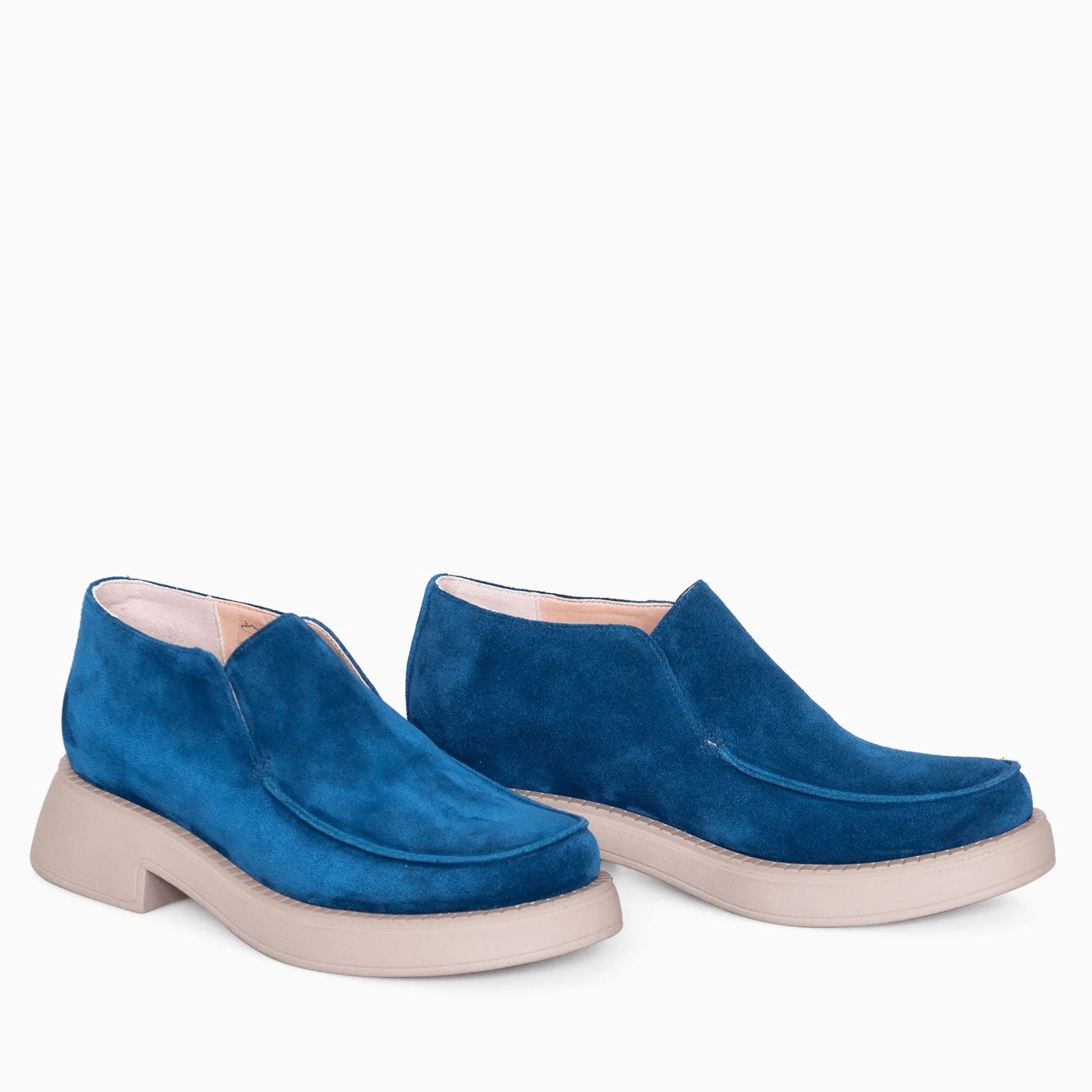 Mocasini din piele naturala intoarsa D45 - orice culoare
