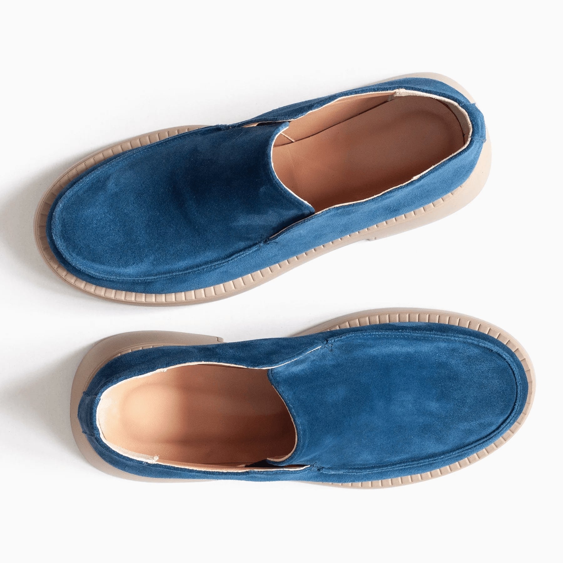 Mocasini din piele naturala intoarsa D45 - orice culoare