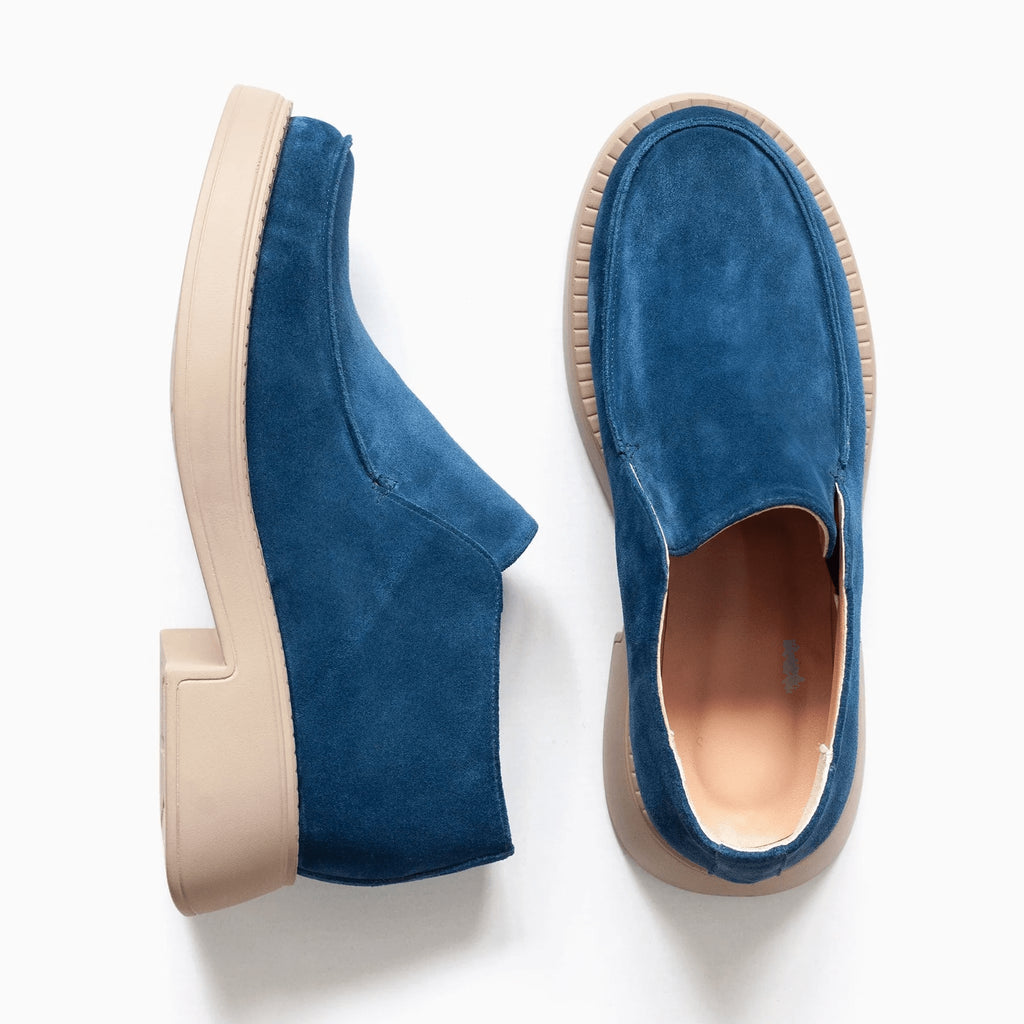 Mocasini din piele naturala intoarsa D45 - orice culoare