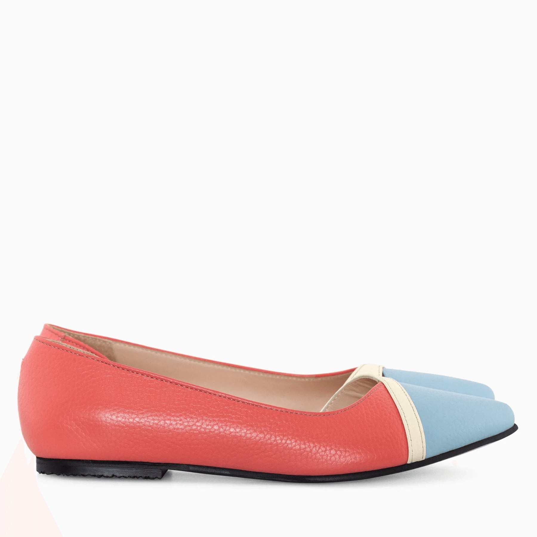 Balerini corai din piele naturala D8 - orice culoare