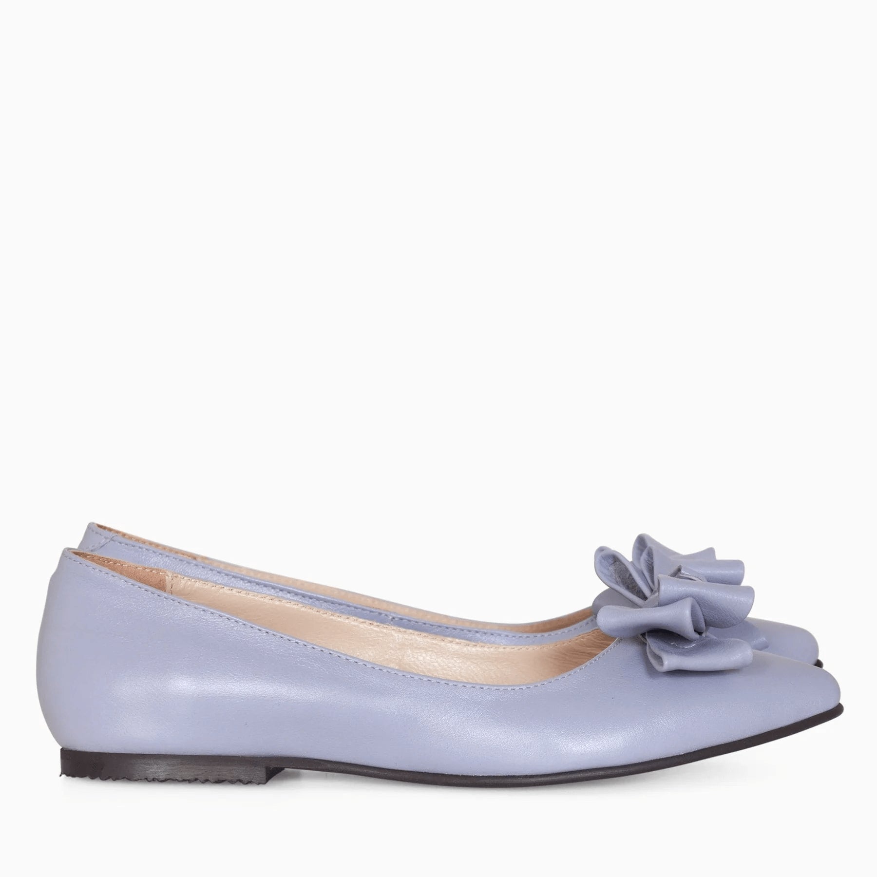 Balerini lila din piele naturala D9 - orice culoare