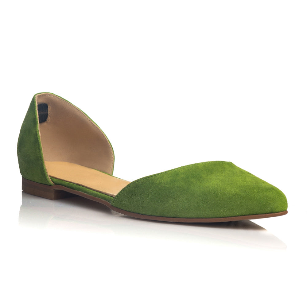 Balerini Piele Galben Carmi C4 - orice culoare