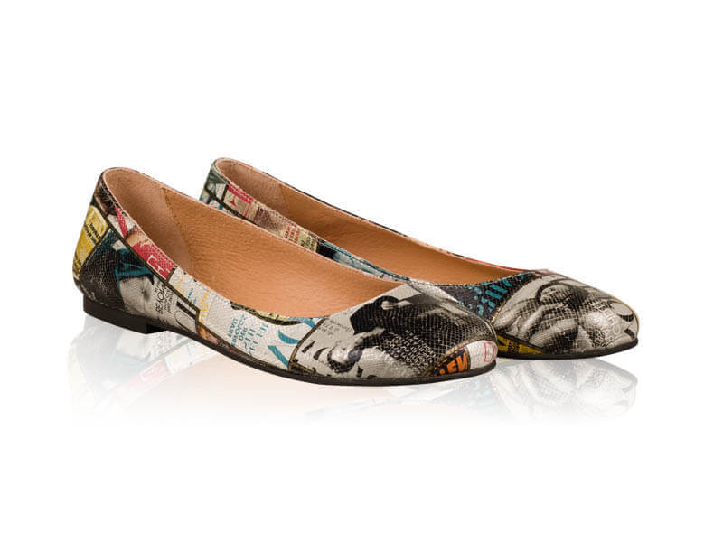 Balerini piele D16 - orice culoare