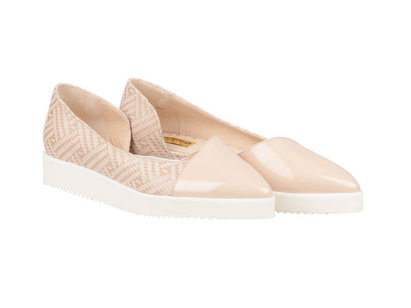 Balerini piele nude model Chloe N14 - orice culoare