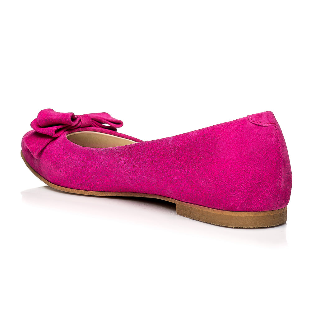 Balerini piele intoarsa Marsala C1 - orice culoare