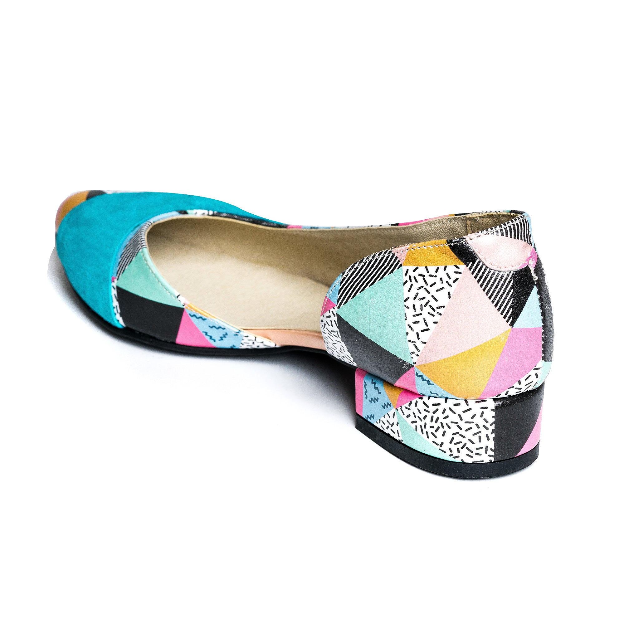 Balerini Piele Naturala Color Ammy V12 - Orice Culoare