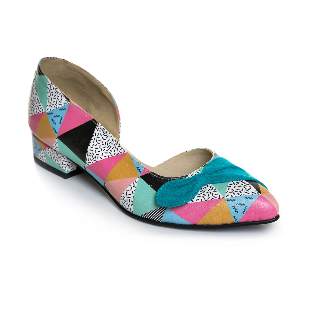 Balerini Piele Naturala Color Ammy V12 - Orice Culoare