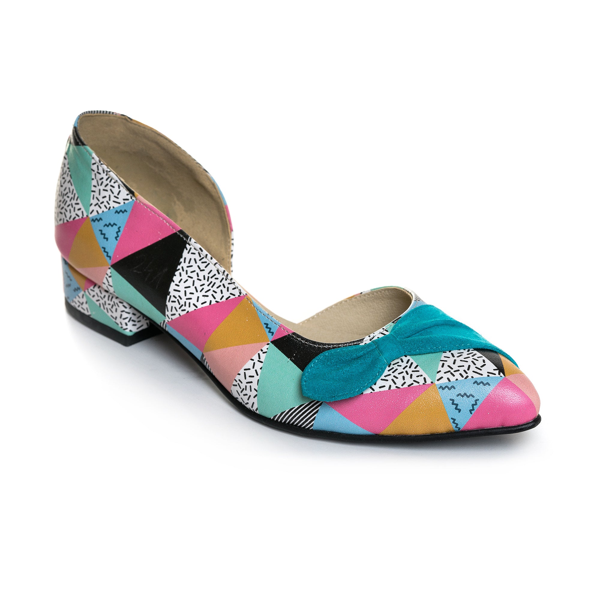 Balerini Piele Naturala Color Ammy V12 - Orice Culoare