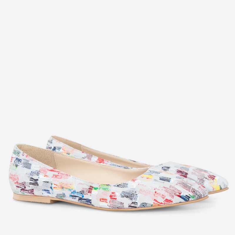 Balerini piele color Picasso D33 - Orice Culoare
