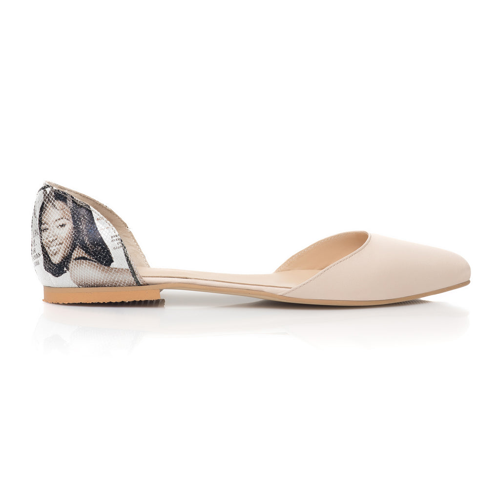 Balerini Piele Nude Carmi C4 - orice culoare