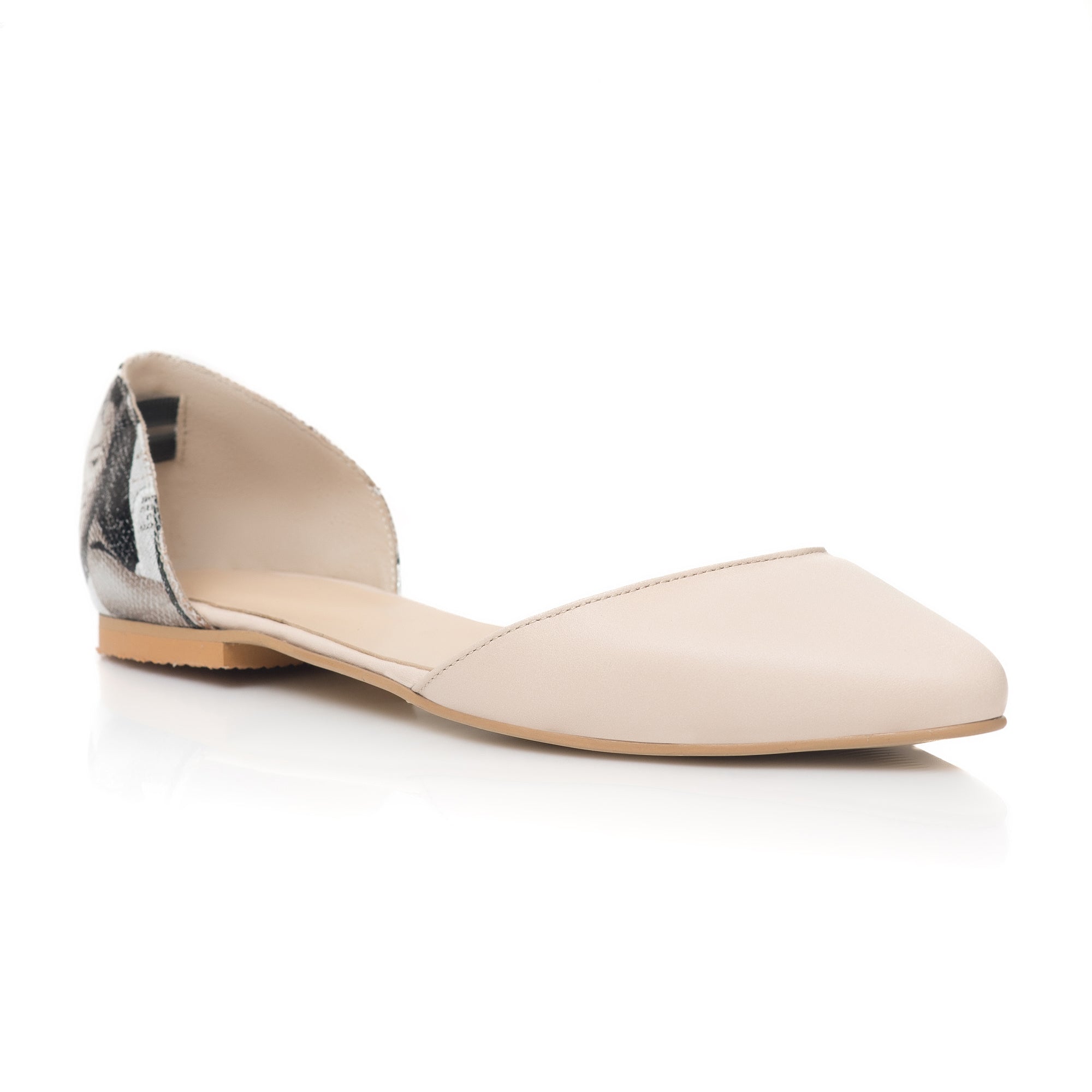 Balerini Piele Nude Carmi C4 - orice culoare