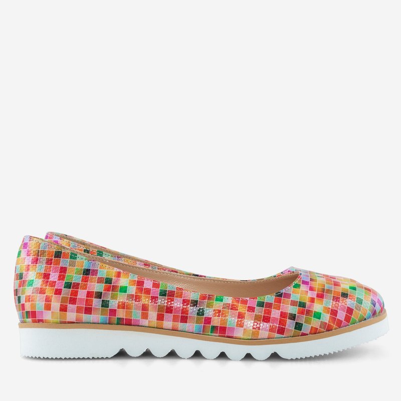 Balerini Casual PIele Patrate Color D34 - orice culoare
