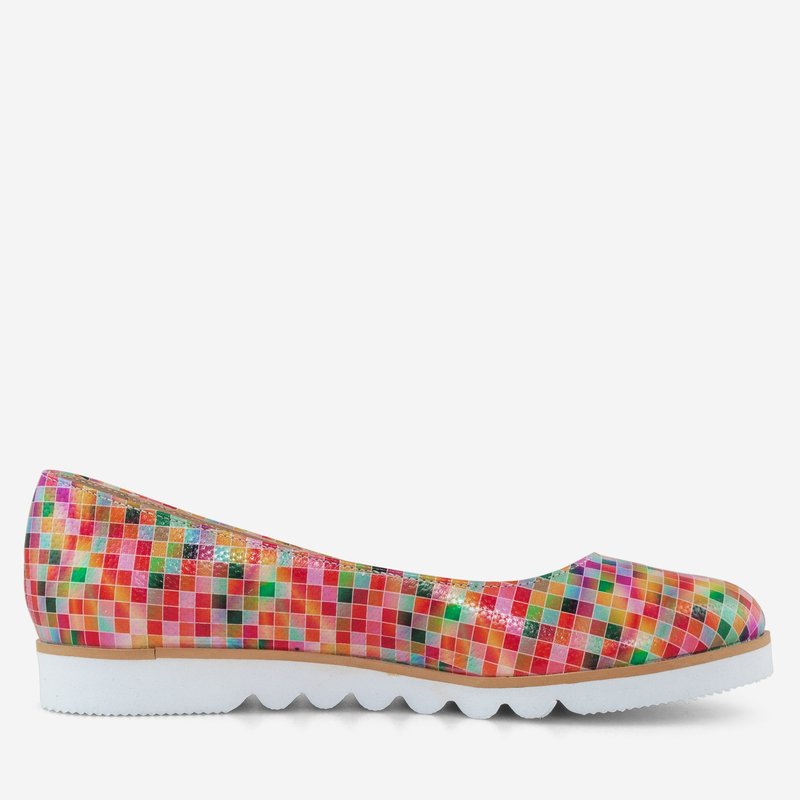 Balerini Casual PIele Patrate Color D34 - orice culoare