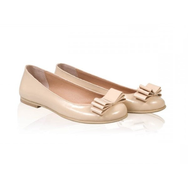 Balerini Piele Lacuita Nude V10 - orice culoare
