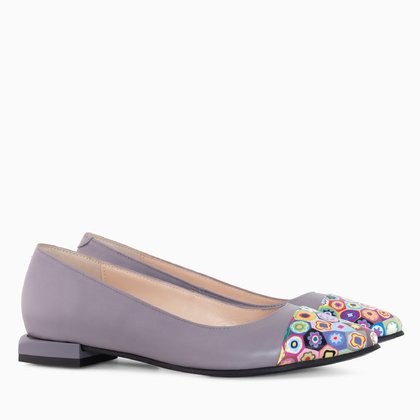 Balerini Piele Naturala D76 - Orice Culoare