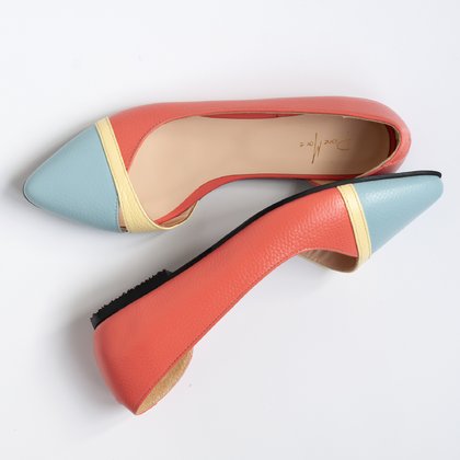 Balerini Piele Naturala D77 - Orice Culoare