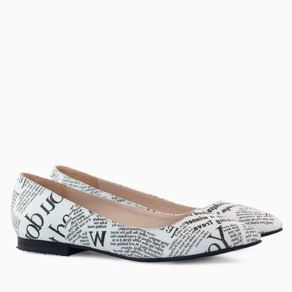 Balerini Piele Naturala D78 - Orice Culoare