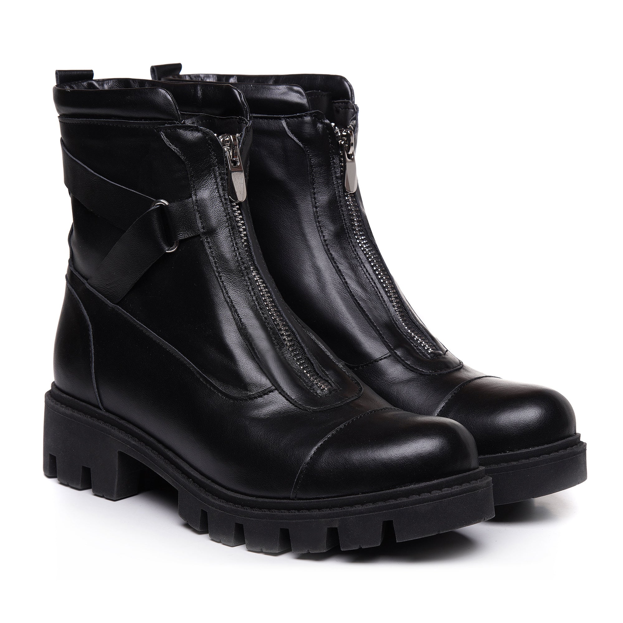 Bocanci dama piele naturala Carina V40  - orice culoare