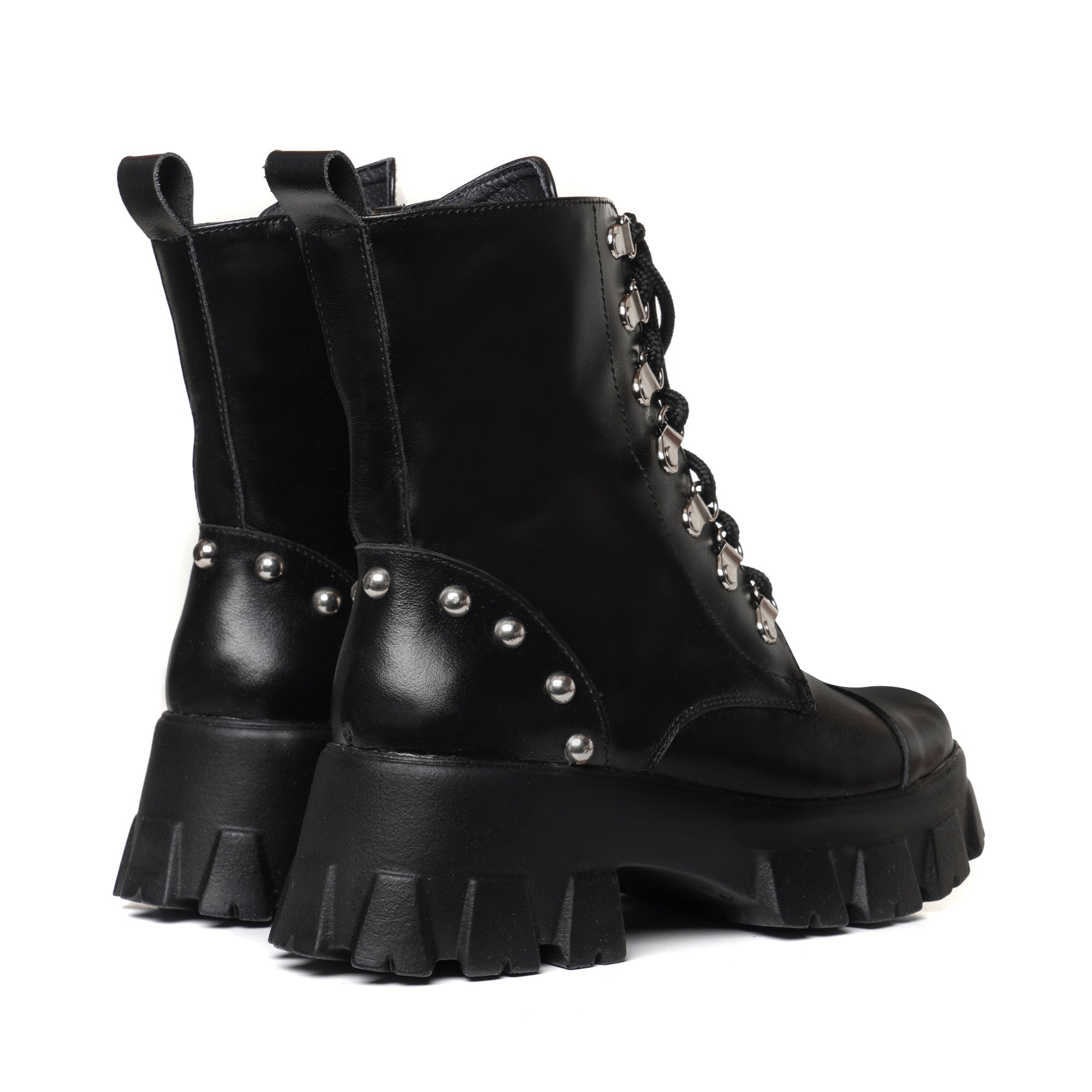 Bocanci dama piele negru tinte Kira - orice culoare