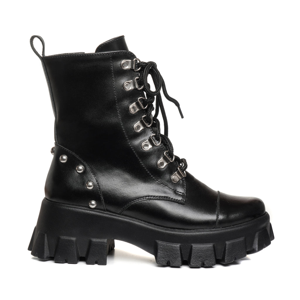 Bocanci dama piele negru tinte Kira - orice culoare