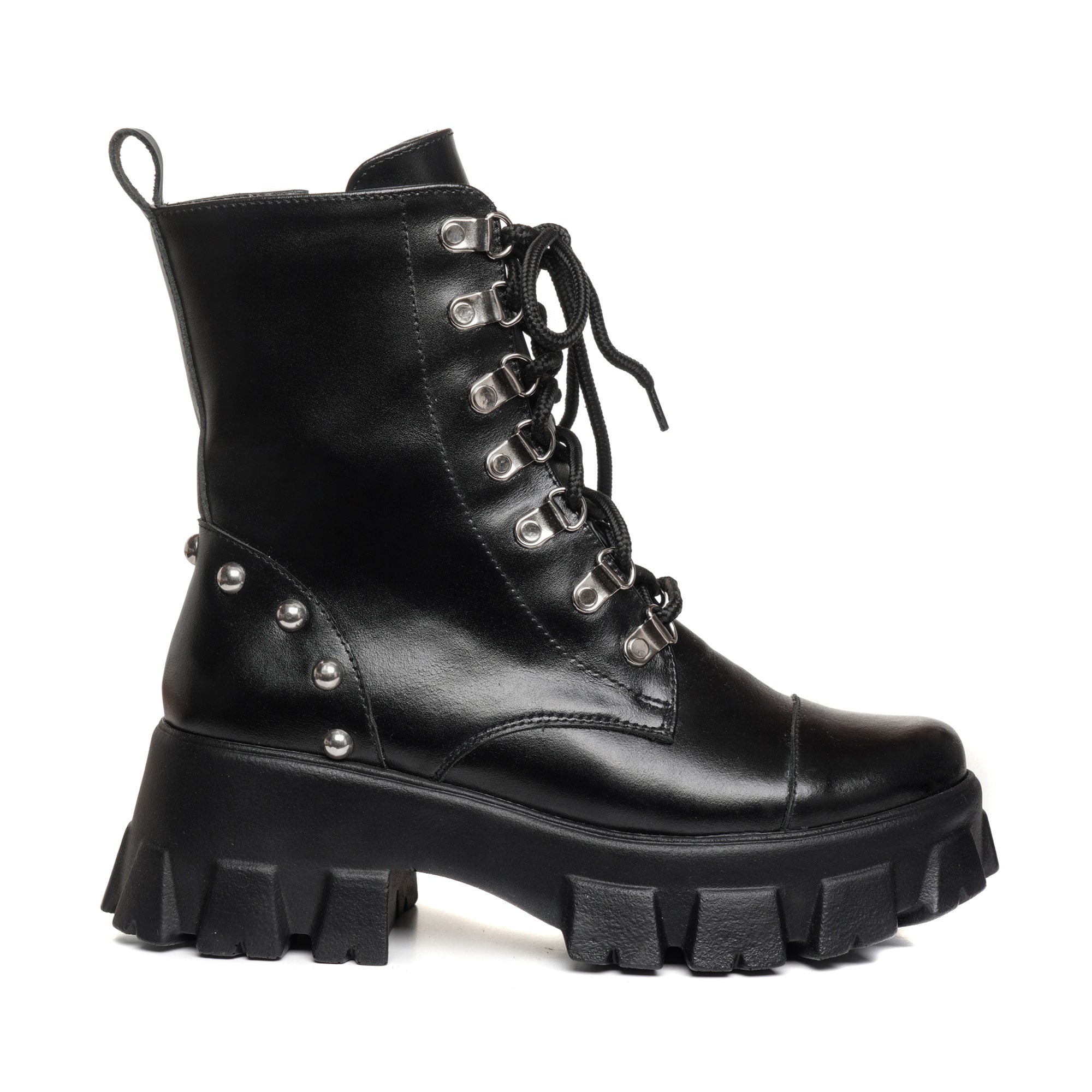 Bocanci dama piele negru tinte Kira - orice culoare