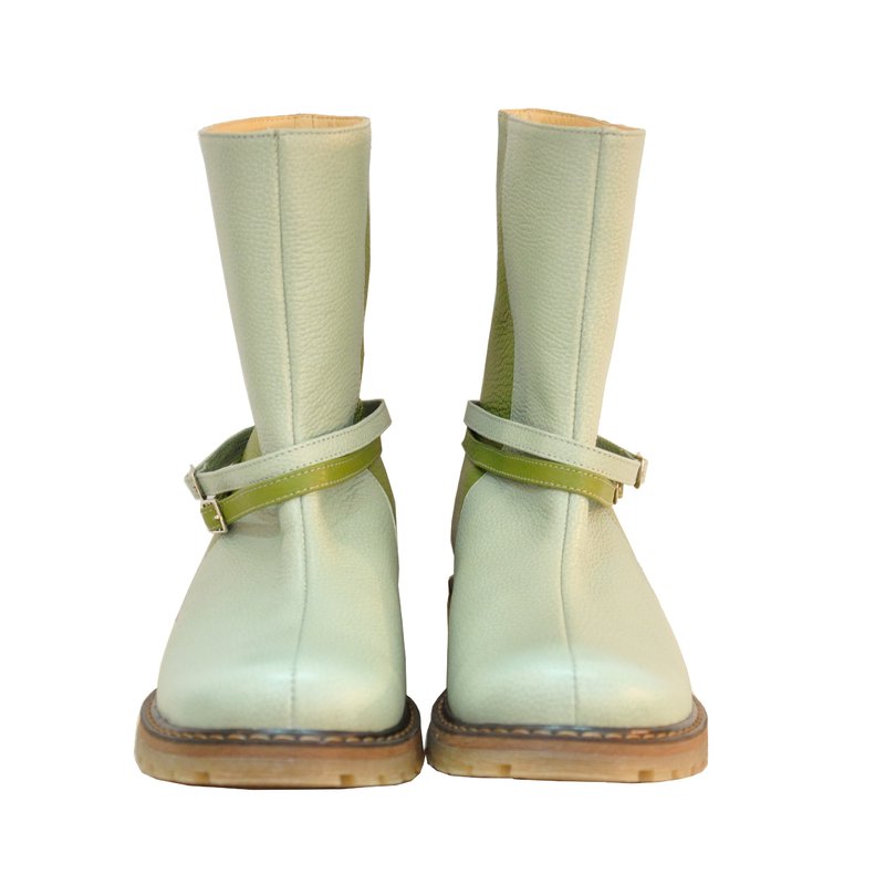 Cizme scurte piele naturala D18 - orice culoare