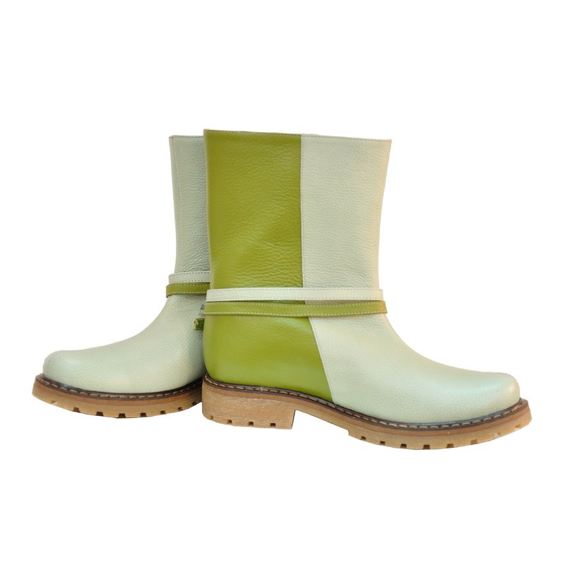 Cizme scurte piele naturala D18 - orice culoare