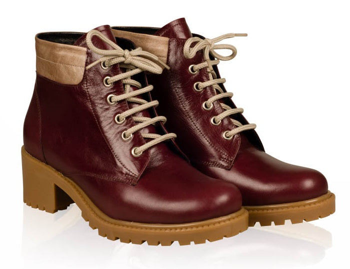 Bocanci dama piele Dreamer N15 Bordo - orice culoare