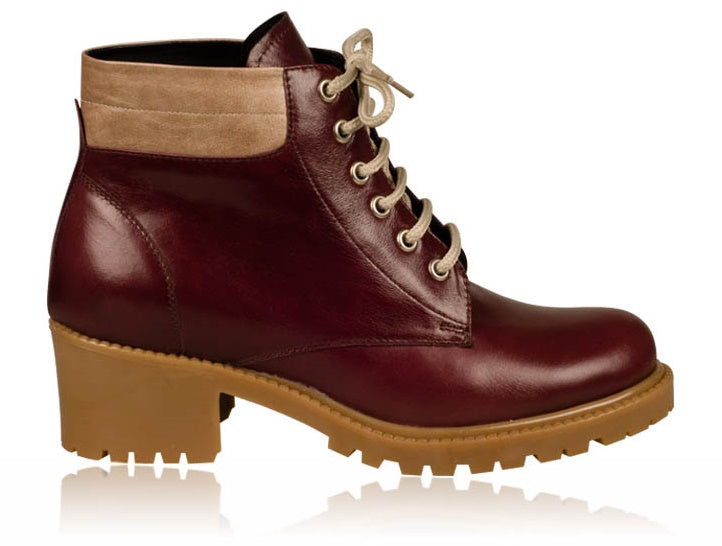 Bocanci dama piele Dreamer N15 Bordo - orice culoare