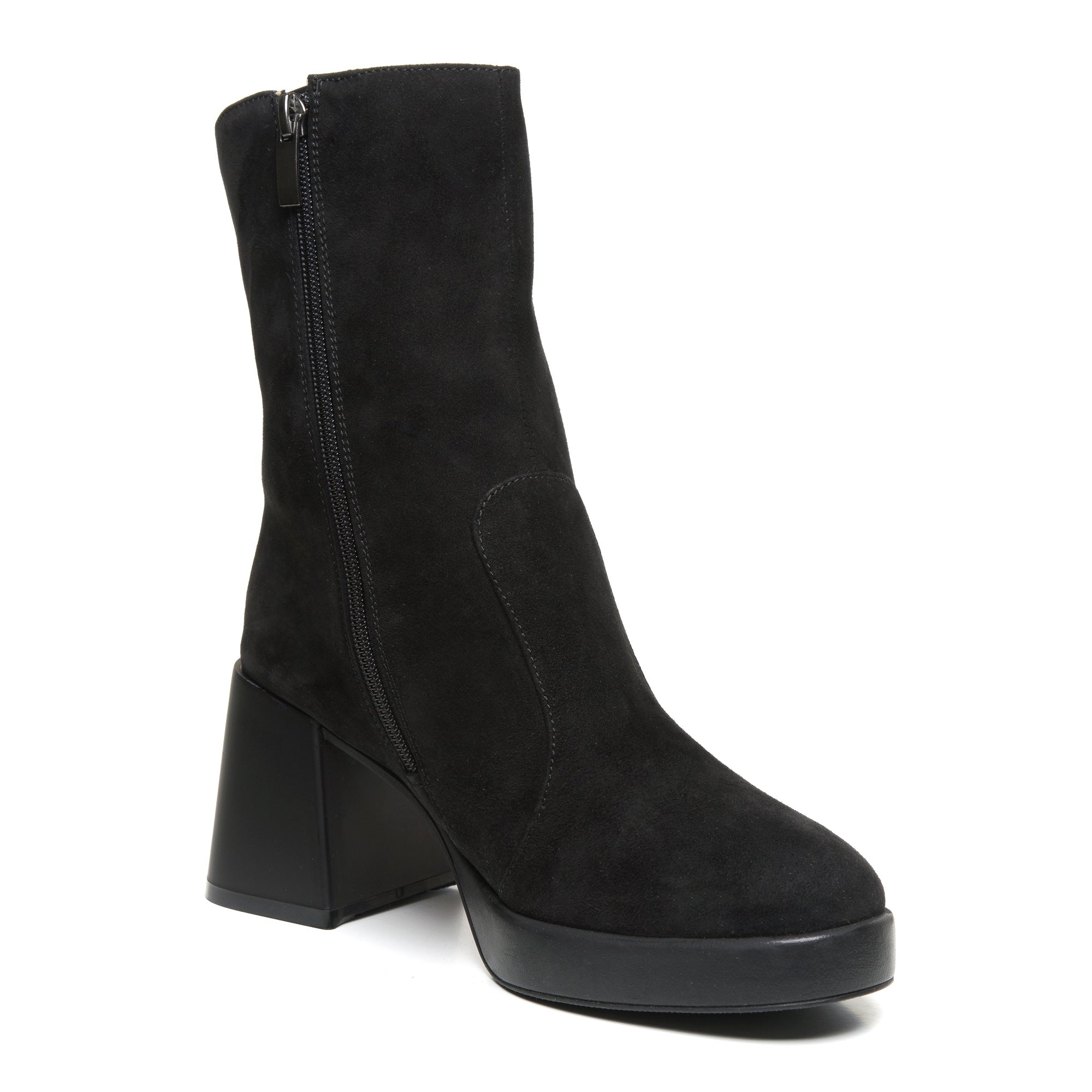 Botine Cu Platforma si Toc Casual Brie T43 - Orice Culoare