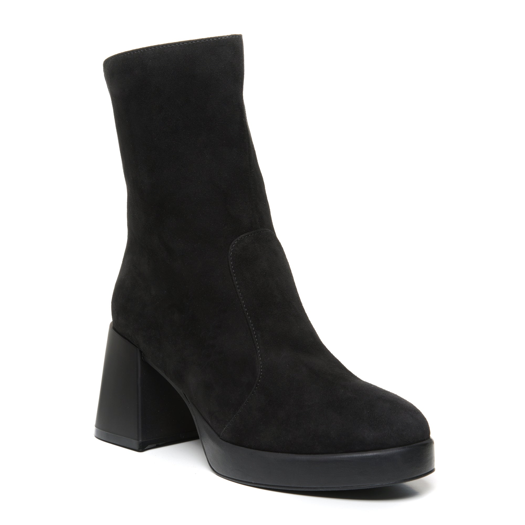 Botine Cu Platforma si Toc Casual Brie T43 - Orice Culoare