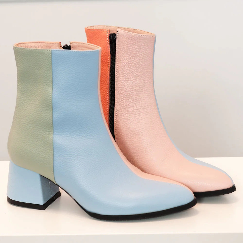 Botine dama piele naturala DM7 - orice culoare