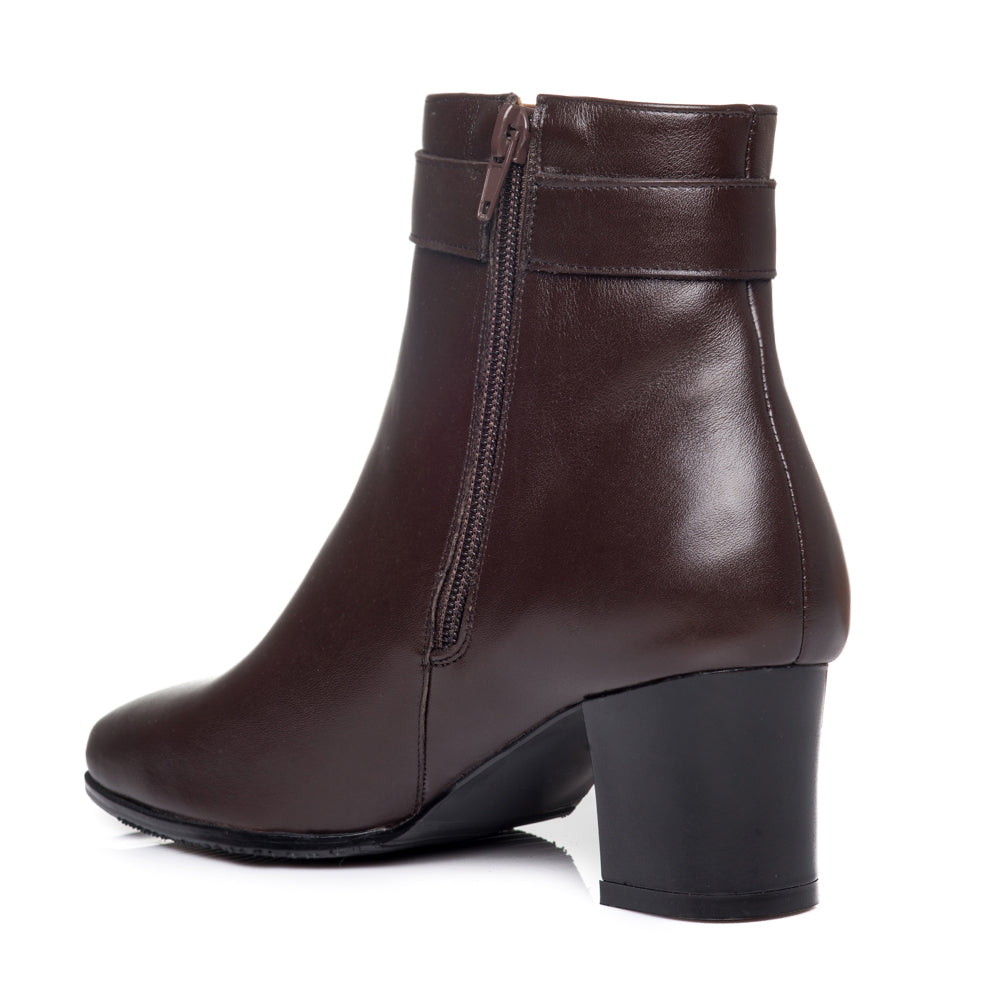 Botine piele Office Style  V15 - orice culoare