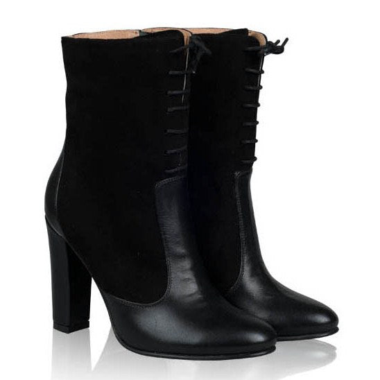 Botine Piele Negru Clarice N5- orice culoare