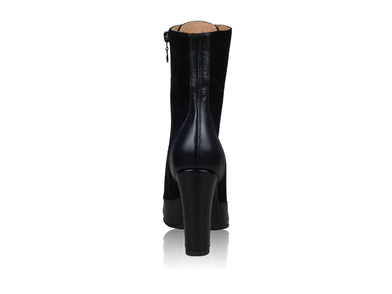 Botine Piele Negru Clarice N5- orice culoare