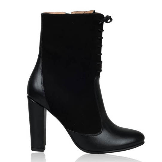 Botine Piele Negru Clarice N5- orice culoare