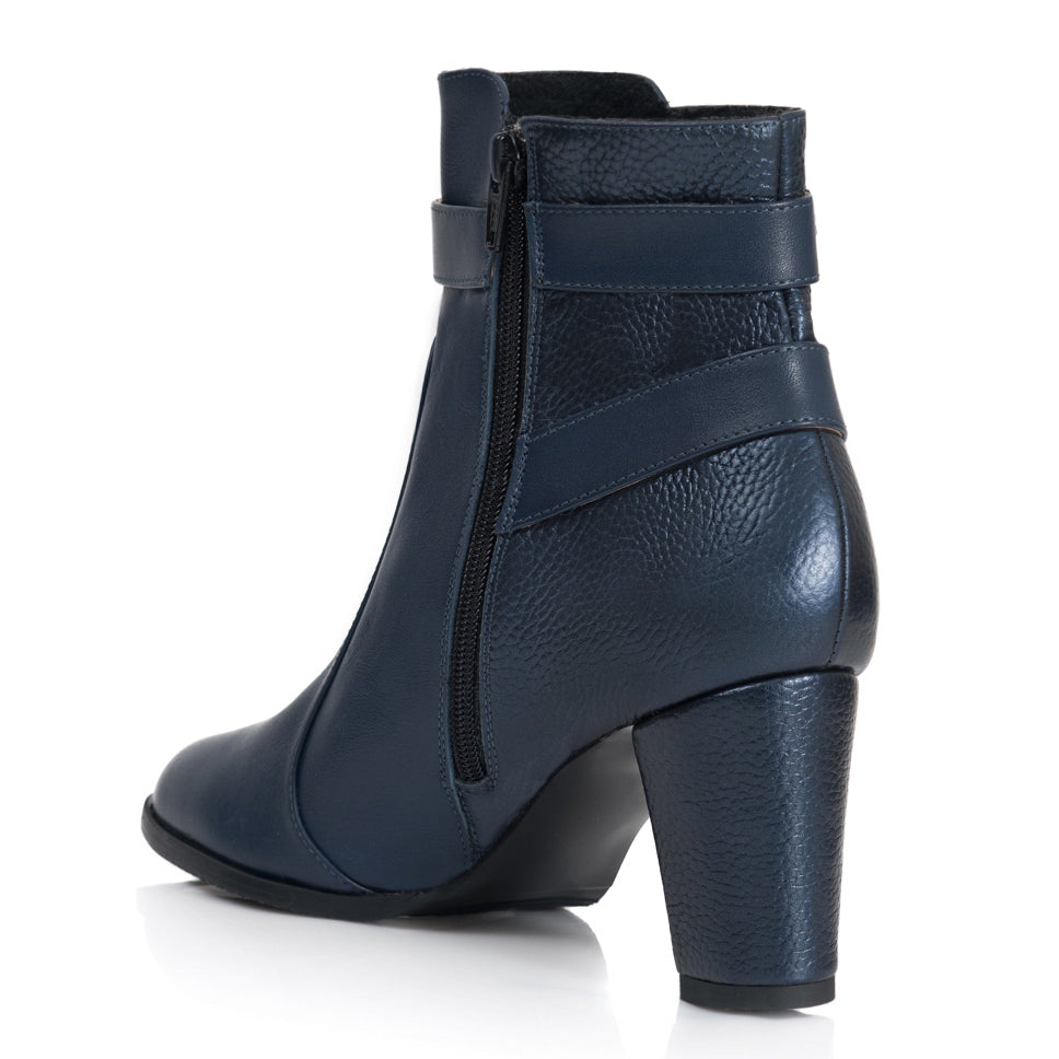 Botine Piele Bleumarin Alma T17 - orice culoare