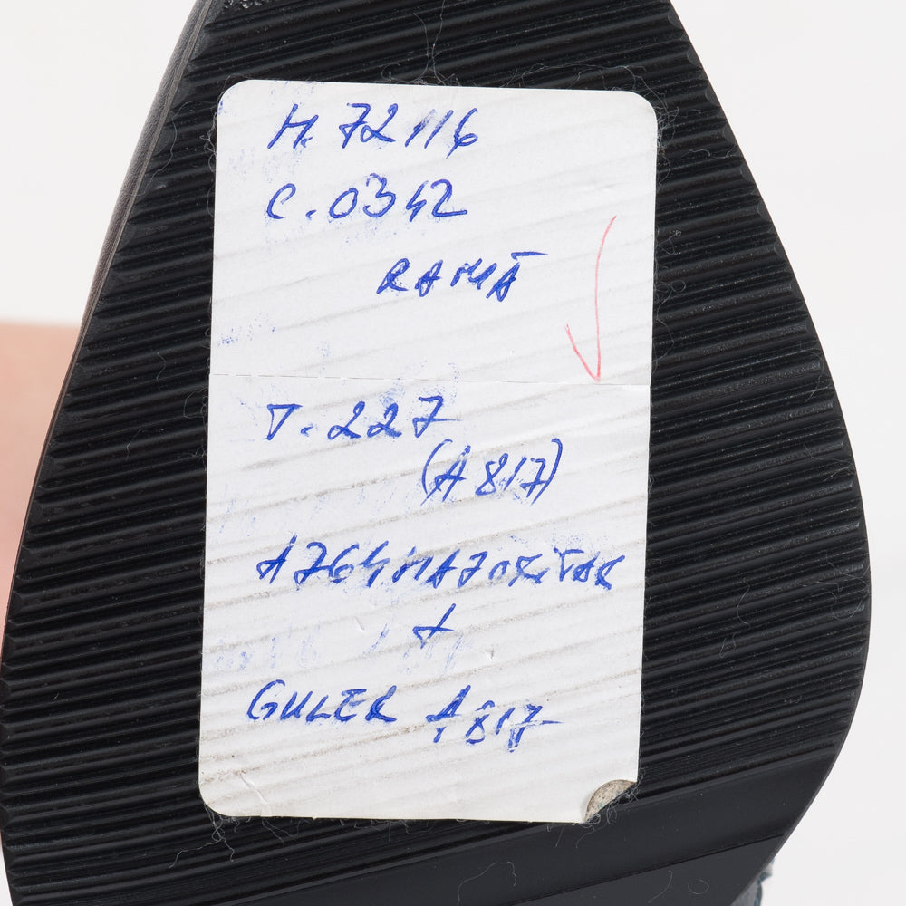 Botine Piele Intoarsa Negru/Dungi Ema T14 - orice culoare