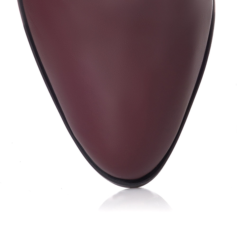 Botine Piele Bordo Margot T2- orice culoare
