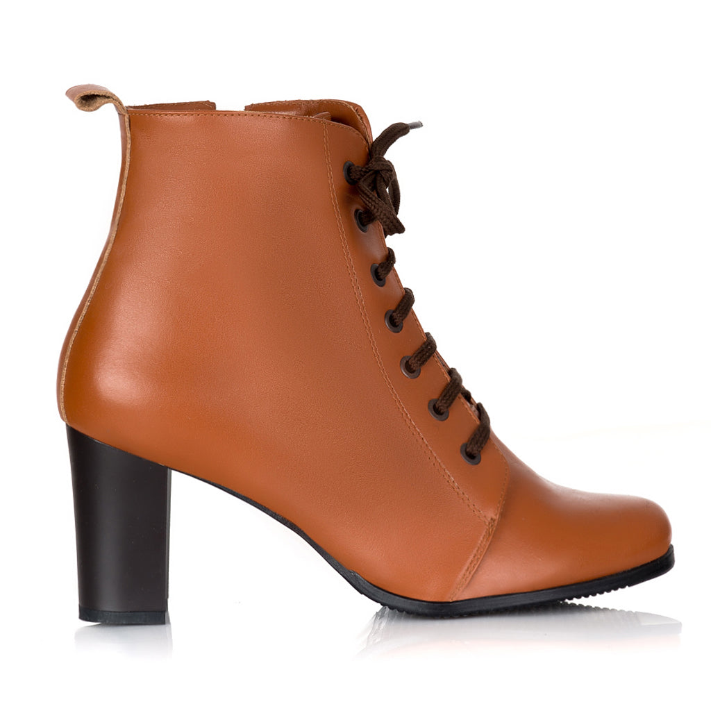 Botine piele naturala Camel Magda V35 - orice culoare