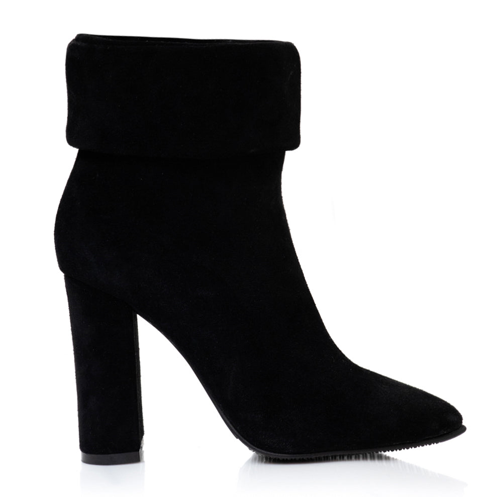 Botine Piele Intoarsa Negru Simplicity V15 - orice culoare