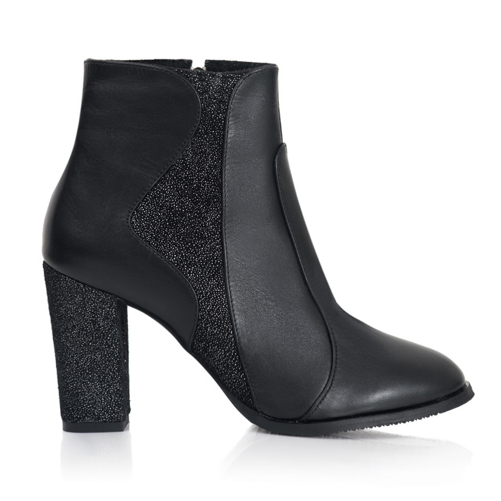 Botine Piele Naturala Model Ania T16  - orice culoare