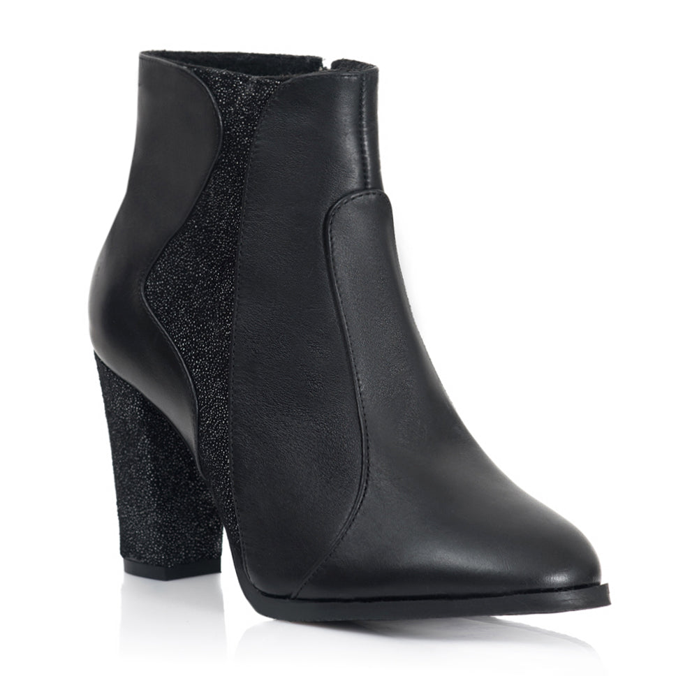 Botine Piele Naturala Model Ania T16  - orice culoare
